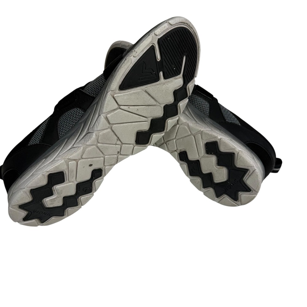 Vionic Dash Womens Black Grey Mesh Slip On Walking Sneakers ASR1449 Size 9.5 - Picture 10 of 12